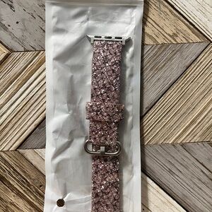 Pink Glitter Apple Watch Band